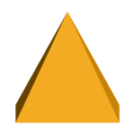 Pyramide Orange Langage de la Lumière