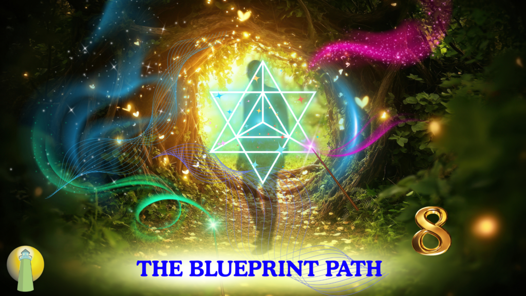 Illustration énergétique montrant le passage des anciens schémas du Blueprint à de nouvelles possibilités étendues.